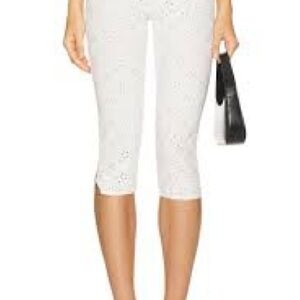 Intimately by Free People Cream Eyelet Pajama‎ Pants Size Small NWT